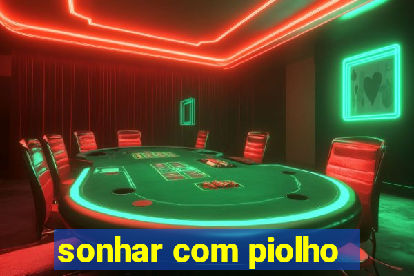 sonhar com piolho